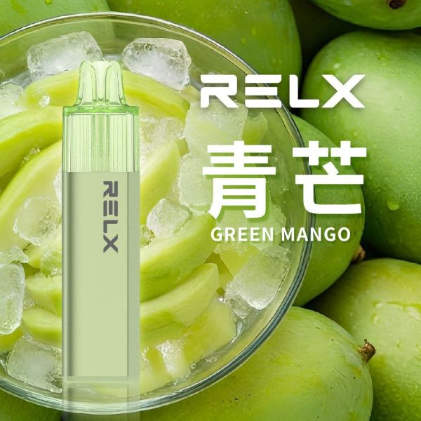 夏日青芒（新口味）RELX悅刻拋棄式GA8000口 relx電子煙  正品現貨
